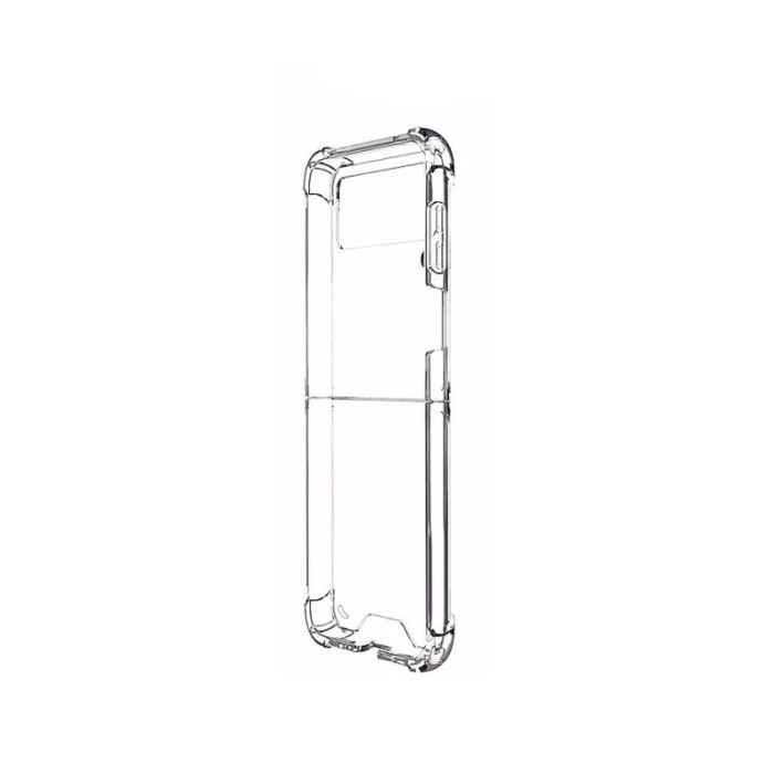 Husa pentru Samsung Z FLip 3, crystal clear, anti soc, protectie dubla, transparent, Doty [1]