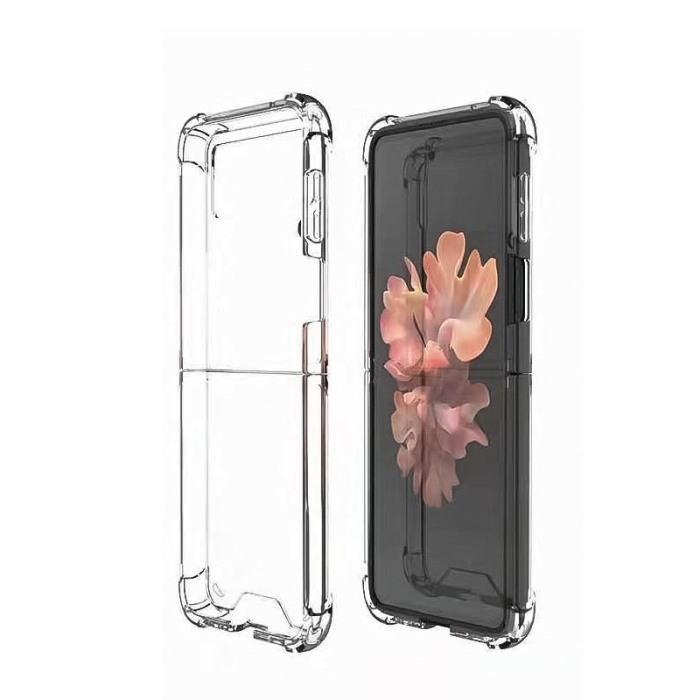 Husa pentru Samsung Z FLip 3, crystal clear, anti soc, protectie dubla, transparent, Doty [5]