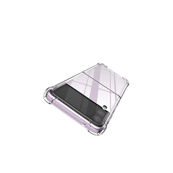 Husa pentru Samsung Z FLip 3, crystal clear, anti soc, protectie dubla, transparent, Doty [8]