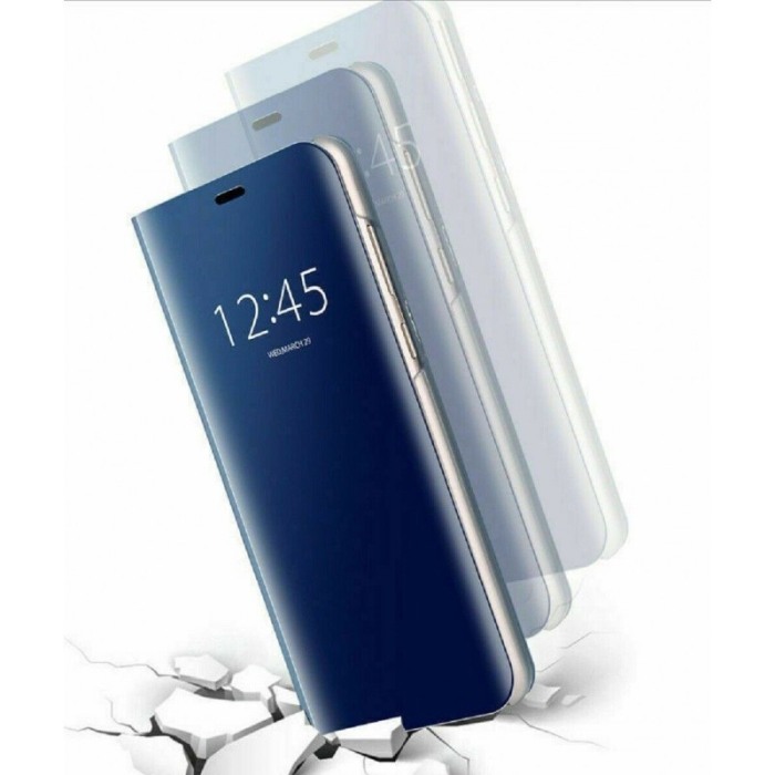 Husa Samsung  Galaxy 10 E, albastru,Clear View Cover [4]
