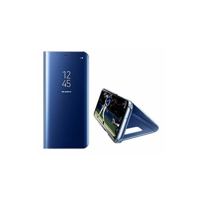 Husa Samsung  Galaxy 10 E, albastru,Clear View Cover [2]
