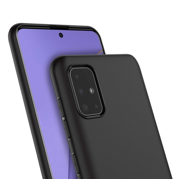 Husa Samsung Galaxy A51 , negru , Liquid Silicone [5]