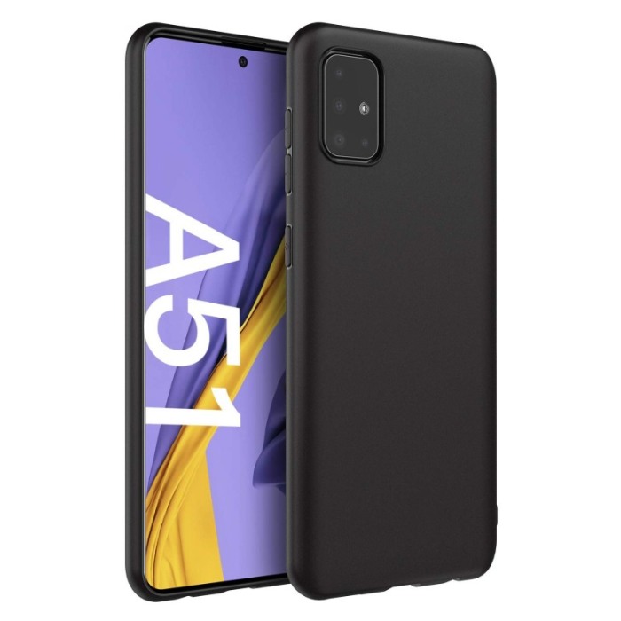Husa Samsung Galaxy A51 , negru , Liquid Silicone [2]