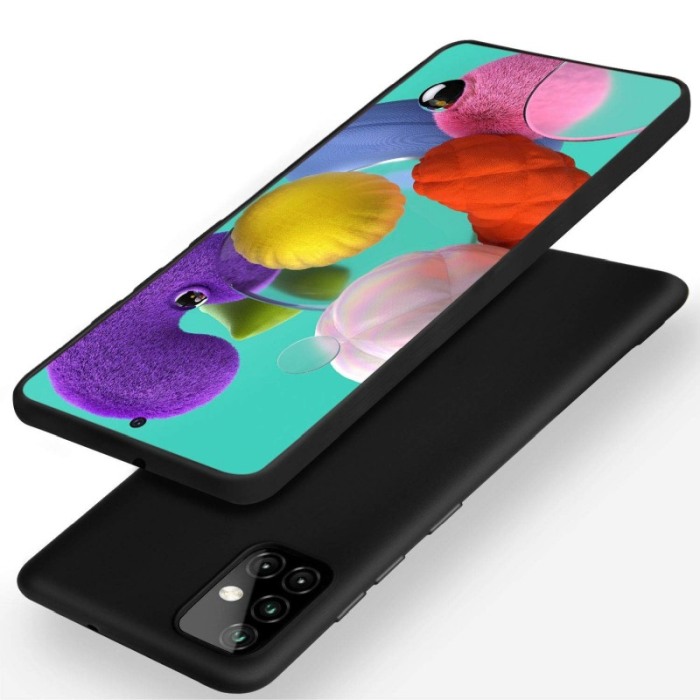 Husa Samsung Galaxy A51 , negru , Liquid Silicone [4]