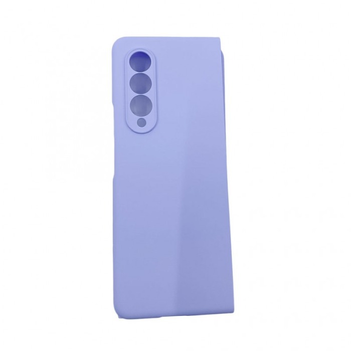 Husa SlimFold compatibila cu Samsung Galaxy Z Fold 3, decupaje precise, material dur, mov [3]