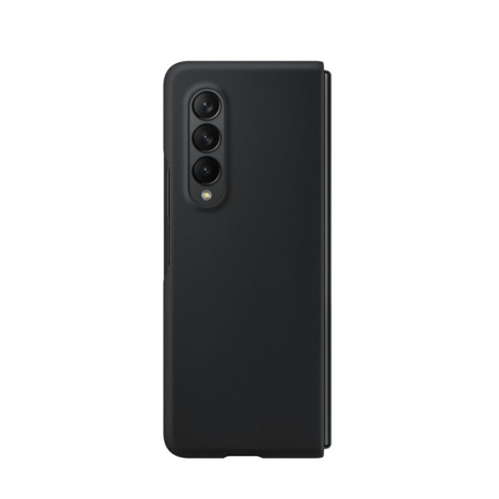 Husa SlimFold compatibila cu Samsung Galaxy Z Fold 3, decupaje precise, material dur, negru [1]