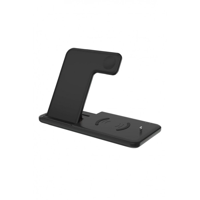 Incarcator premium inteligent 4 in 1, wireless, suporta incarcare a 4 dispozitive, 3 platforme wireless si un dock lighting,desi [7]