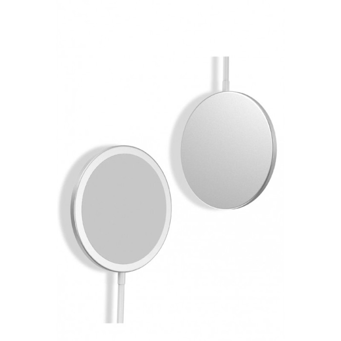 Incarcator wireless MagneticFast, incarcare rapida, 15 W, 1000mm lungimea cablului, alb [5]