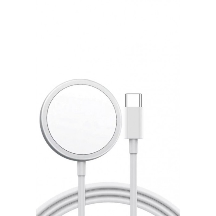 Incarcator wireless MagneticFast, incarcare rapida, 15 W, 1000mm lungimea cablului, alb [4]