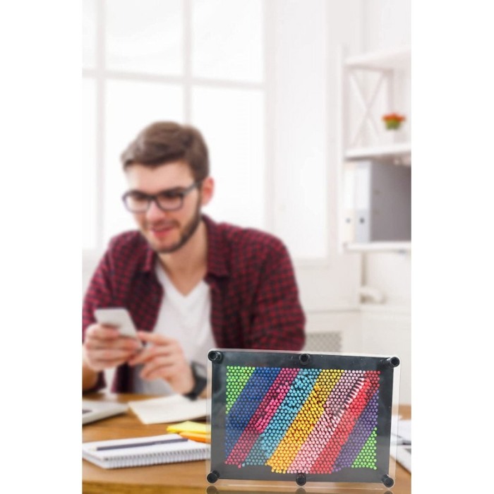 Jucarie 3D Rainbow SculptArt, tip tablou, creativa, educativa , multicolor, 20x15 cm [2]