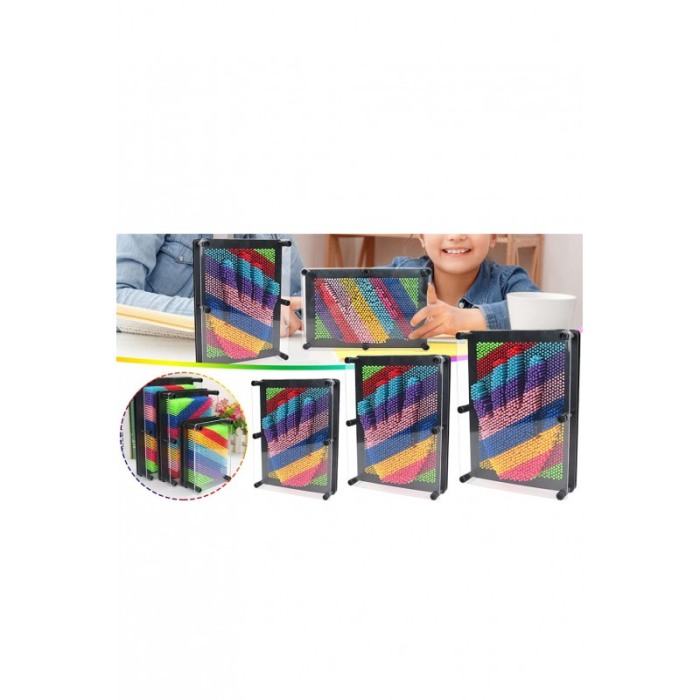Jucarie 3D Rainbow SculptArt, tip tablou, creativa, educativa , multicolor, 20x15 cm [5]