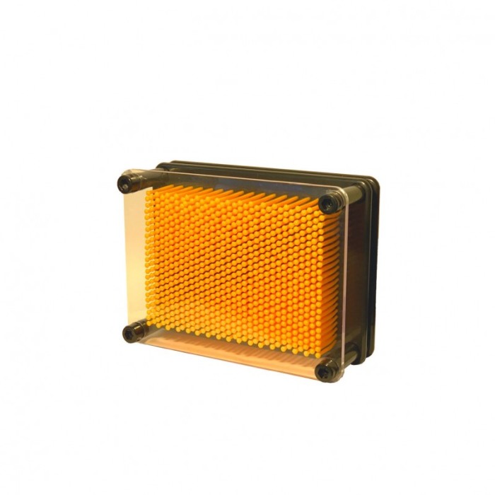 Jucarie 3D SculptArt, tip tablou, creativa, educativa , negru/galben, 18x12 cm [3]