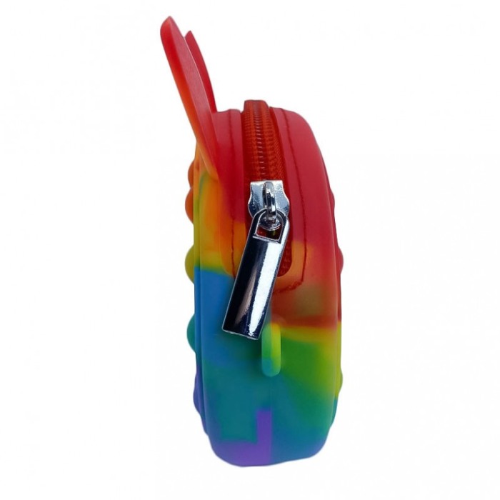 Jucarie antistres Bunny Style Pop,tip gentuta pentru copii, lant inclus,interactiva,10 cm , multicolor, [2]