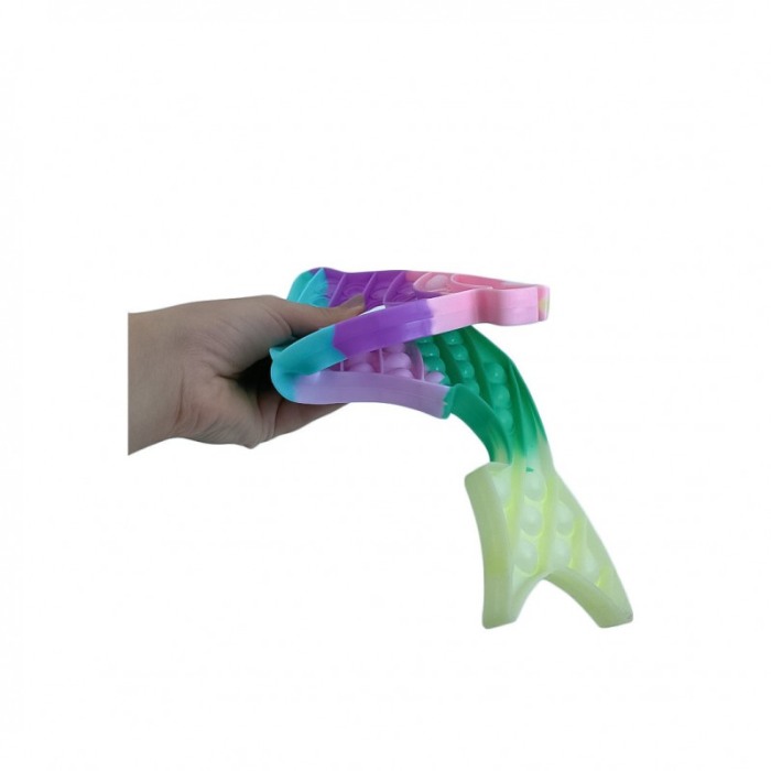 Jucarie antistres FishPop It Bubble, 24 x33 cm, multicolor [5]