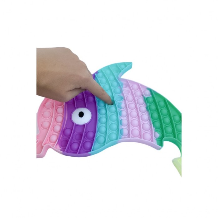 Jucarie antistres FishPop It Bubble, 24 x33 cm, multicolor [2]