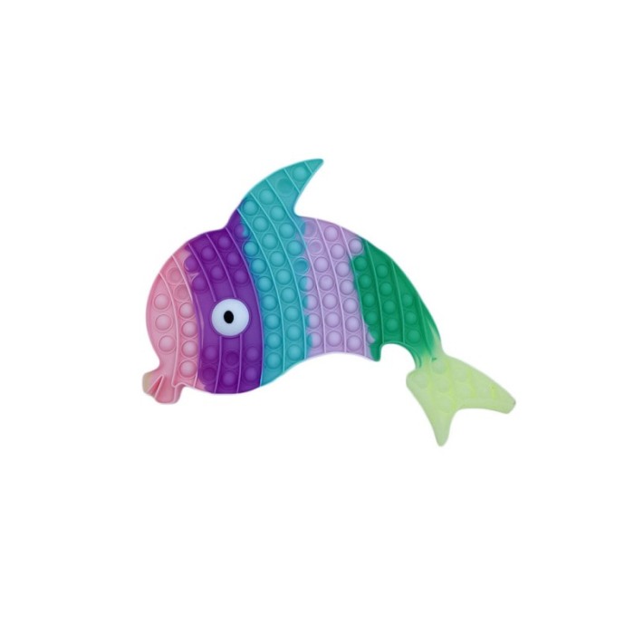 Jucarie antistres FishPop It Bubble, 24 x33 cm, multicolor [4]