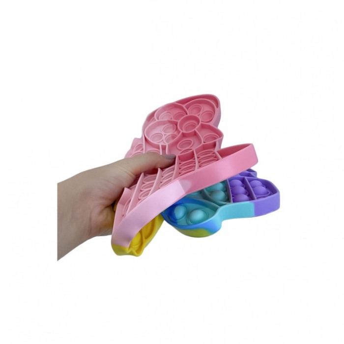 Jucarie antistres KittyPop It Bubble, 30 x24 cm, multicolor [3]
