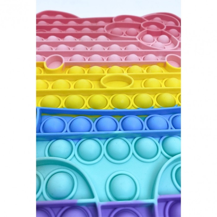 Jucarie antistres KittyPop It Bubble, 30 x24 cm, multicolor [4]