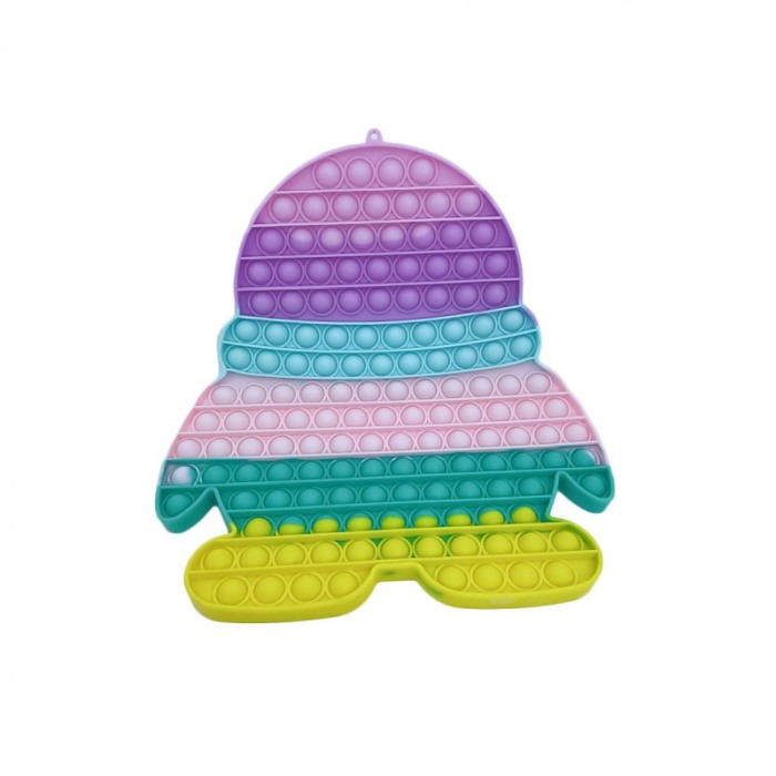 Jucarie antistres PenguinPop It Bubble, 30 x27 cm, multicolor [1]