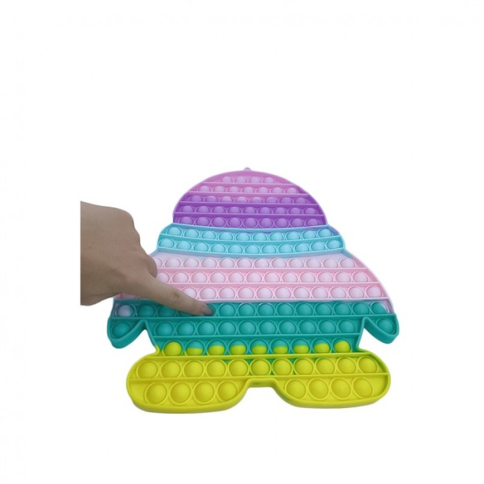Jucarie antistres PenguinPop It Bubble, 30 x27 cm, multicolor [4]