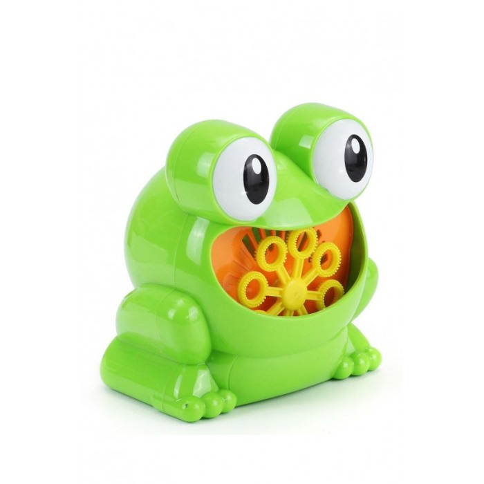 Jucarie Bubble Frog de facut baloane, model broscuta, solutie inclusa 118 ml, 13 x 12 cm, verde, Doty® [5]