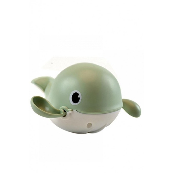 Jucarie de baie distractiva LittleSwimmer, forma balena, nu necesita baterii, 11 cm, verde, Doty®️ [4]