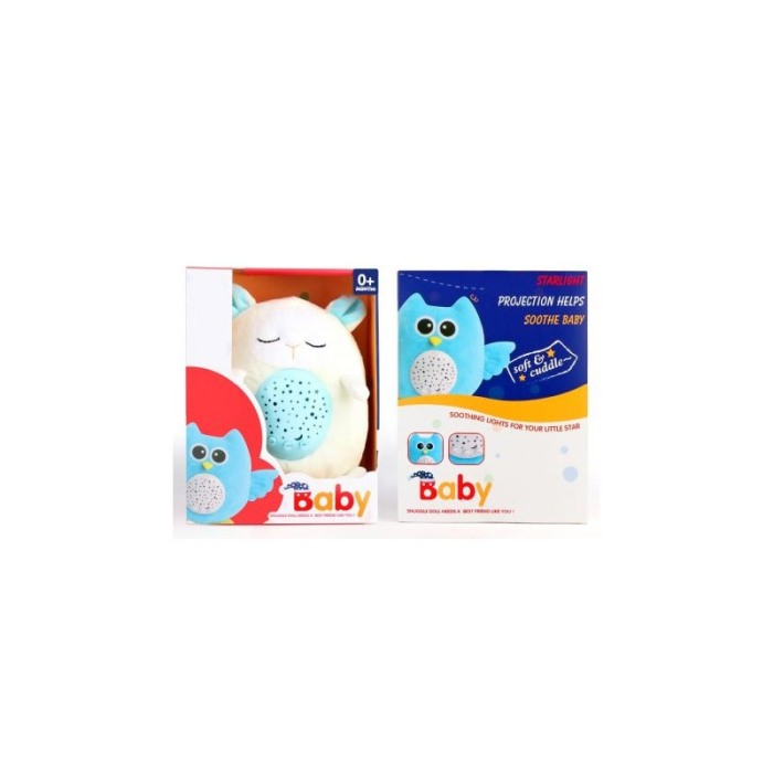 Jucarie din plus SheepFriend, cu sunete si proiectii, 30x20cm, materiale de calitate, model oaie, alb, Doty®️ [2]
