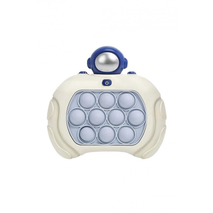 Jucarie interactiva antistress AutoPopNow Doty®, senzoriala, functioneaza cu baterii, 4 stiluri de joc, astronaut [6]