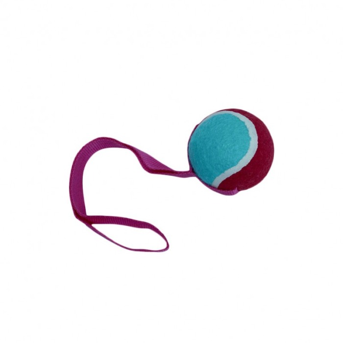 Jucarie interactiva Play Ball, cu minge si maner, interactiva, 35 cm ,roz/albastru, [3]