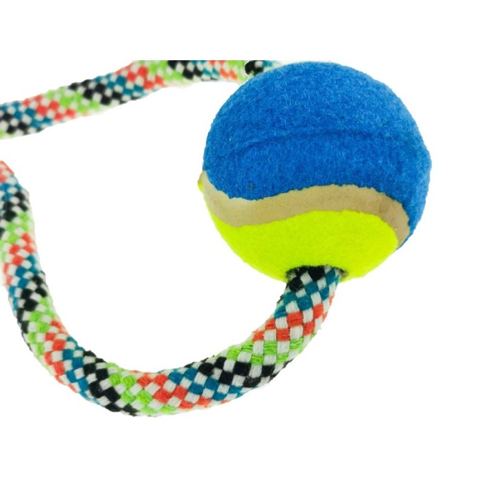 Jucarie pentru caini cu minge de tenis, Doty [2]