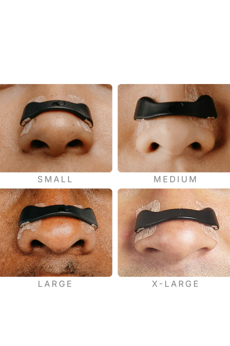 Kit dilatator nazal NoseFlow Pro Doty®, antisforait, magnetic, imbunatatire respiratie, 30 plasturi magnetici nas si 4 aplicatoare de dimensiuni diferite, eficient, sigur, negru [7]