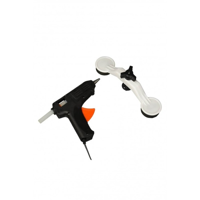 Kit pentru indreptarea coroseriei Fix it in 321 pistol cu adeziv, 2 ventuze, accesorii incluse, usor si practic,negru,doty [3]