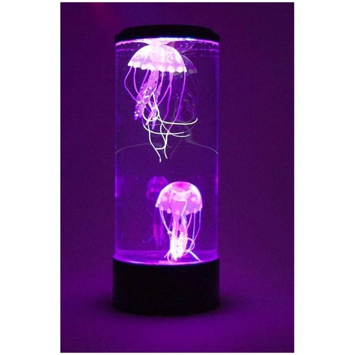Lampa ambientala Meduza, USB inclus, efecte luminoase, multicolor, 35 cm, antistress [4]