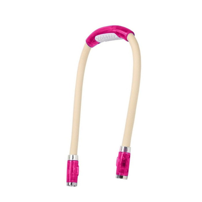 Lampa multifunctionala Transformers Lamp, brat flexibil, 2 capete, 4 LED-uri,nivel reglabil de intensitate,roz [6]