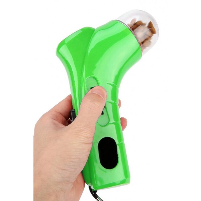 Lansator de recompese GoodCatch Doty®, pentru caini si pisici, manual, distractiv, educativ, 18 cm, verde [2]