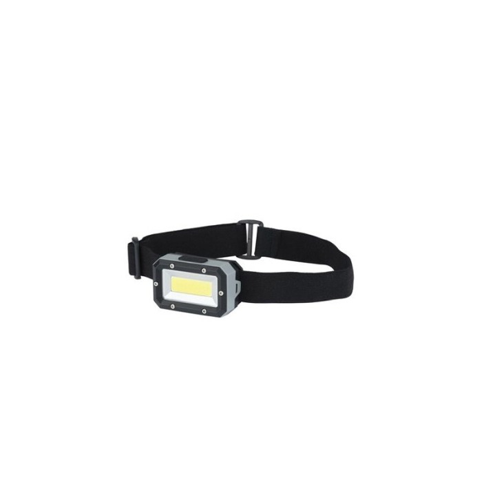 Lanterna de cap AllLight, 3W COB, ajustabila 60 de grade, 2 moduri,  functioneaza cu baterii, negru, Doty®️ [4]
