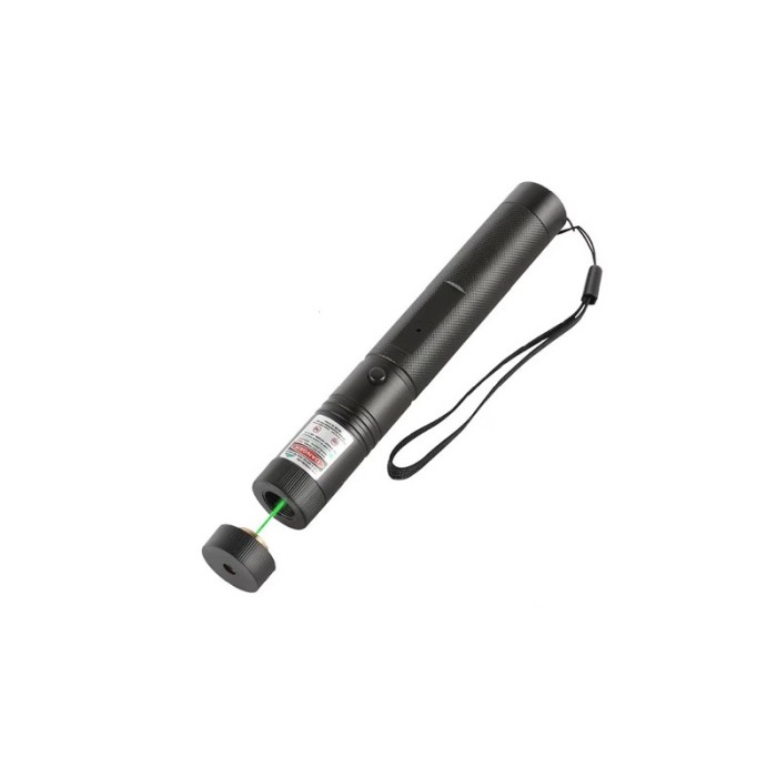 Lanterna Laser GreenLantern Doty.ro®, tip stilou, cu 3 Tipuri Fasciculi, 2 capete, raza de actiuni 1 km, negru [10]