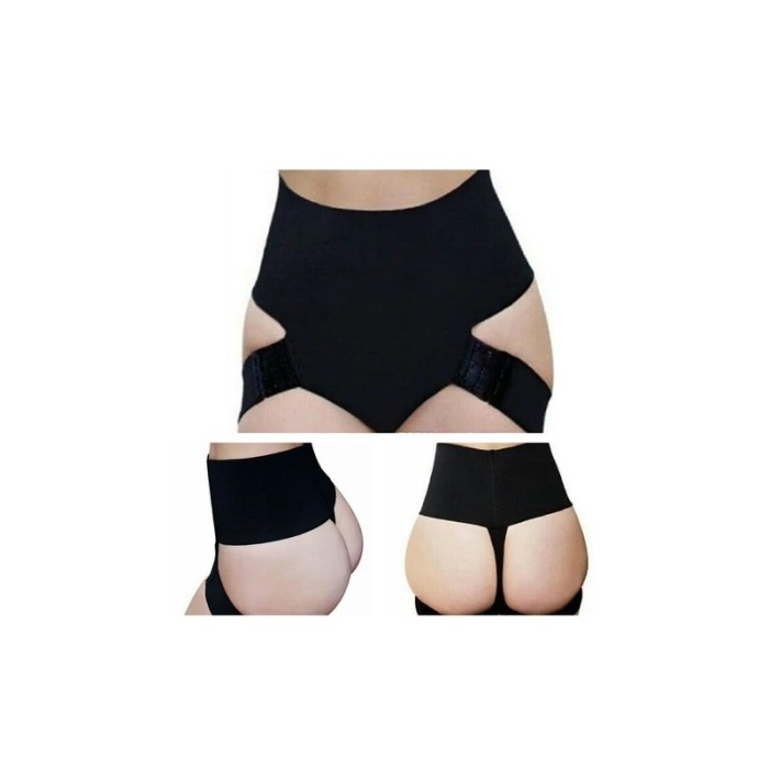 Lenjerie modelatoare Bubble Butt pentru ridicarea feselor,marime M, negru, [6]