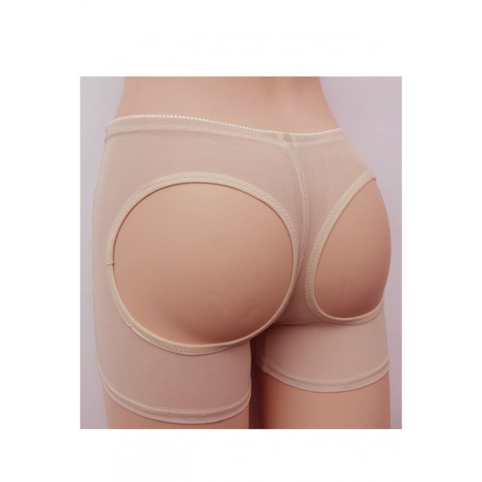 Lenjerie modelatoare LIft Underwear, tip boxeri, pentru ridicarea feselor, material elastic , eleganta, marime M, bej [7]