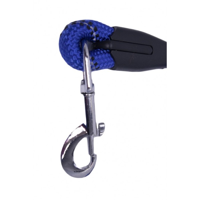 Lesa Blue Rope, tip franghie, rezistenta, pentru caini de talie medie/mare, 120 cm , albastru [4]