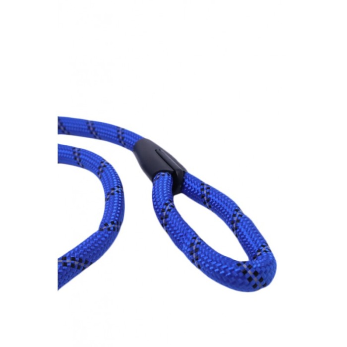 Lesa Blue Rope, tip franghie, rezistenta, pentru caini de talie medie/mare, 120 cm , albastru [3]