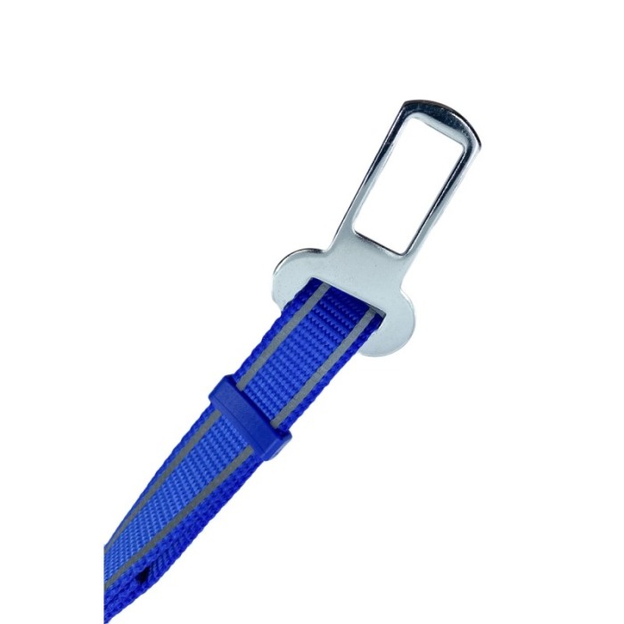 Lesa caine RoadTrip Leash, pentru centura de siguranta de la masina, albastru, 75/50 [4]