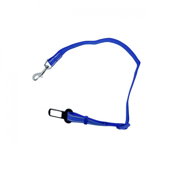 Lesa caine RoadTrip Leash, pentru centura de siguranta de la masina, albastru, 75/50 [1]