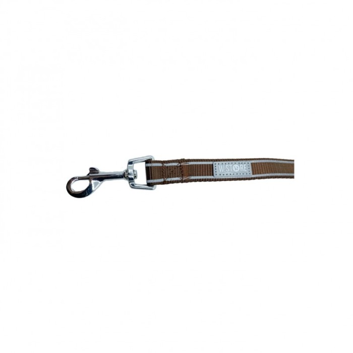 Lesa caine RoadTrip Leash, pentru centura de siguranta de la masina, maro, 75/50 cm [3]