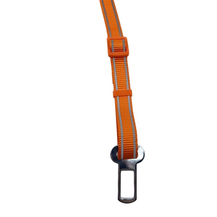 Lesa caine RoadTrip Leash, pentru centura de siguranta de la masina, portocaliu, 75/50 cm [5]