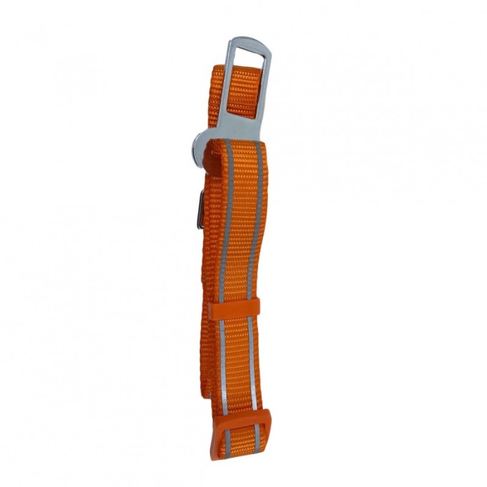 Lesa caine RoadTrip Leash, pentru centura de siguranta de la masina, portocaliu, 75/50 cm [3]