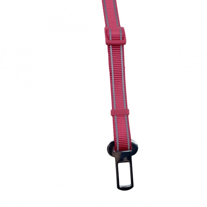 Lesa caine RoadTrip Leash, pentru centura de siguranta de la masina, roz, 75/50 cm [5]