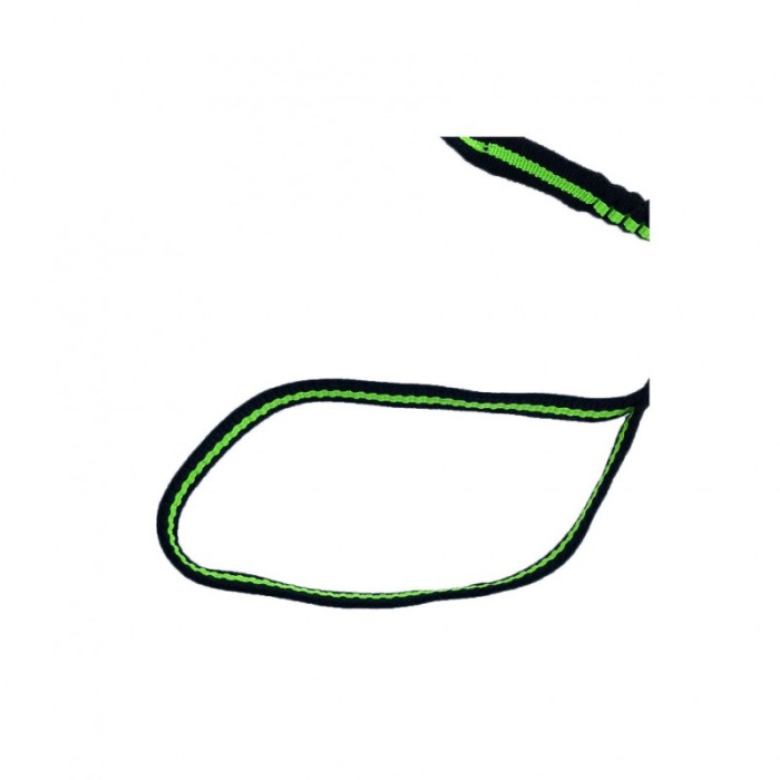 Lesa cu ham Baxter pentru caini de talie foarte mica, rezistenta,ajustabila,amortizor,125 cm, verde/negru [5]