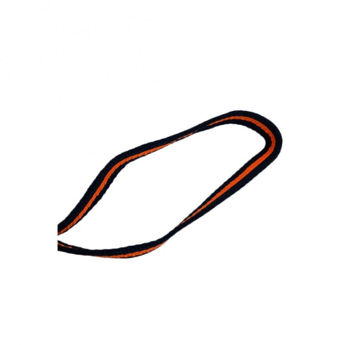 Lesa cu ham Baxter pentru caini de talie mica, rezistenta,ajustabila,amortizor,125 cm, portocaliu/negru [3]