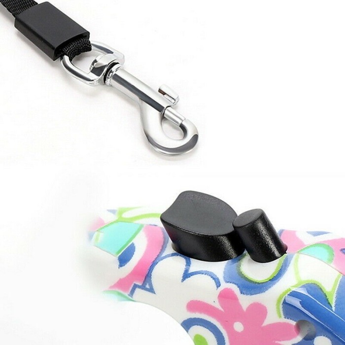 Lesa de 3 m retractabila pentru animale de companie cu design floral, Doty [4]